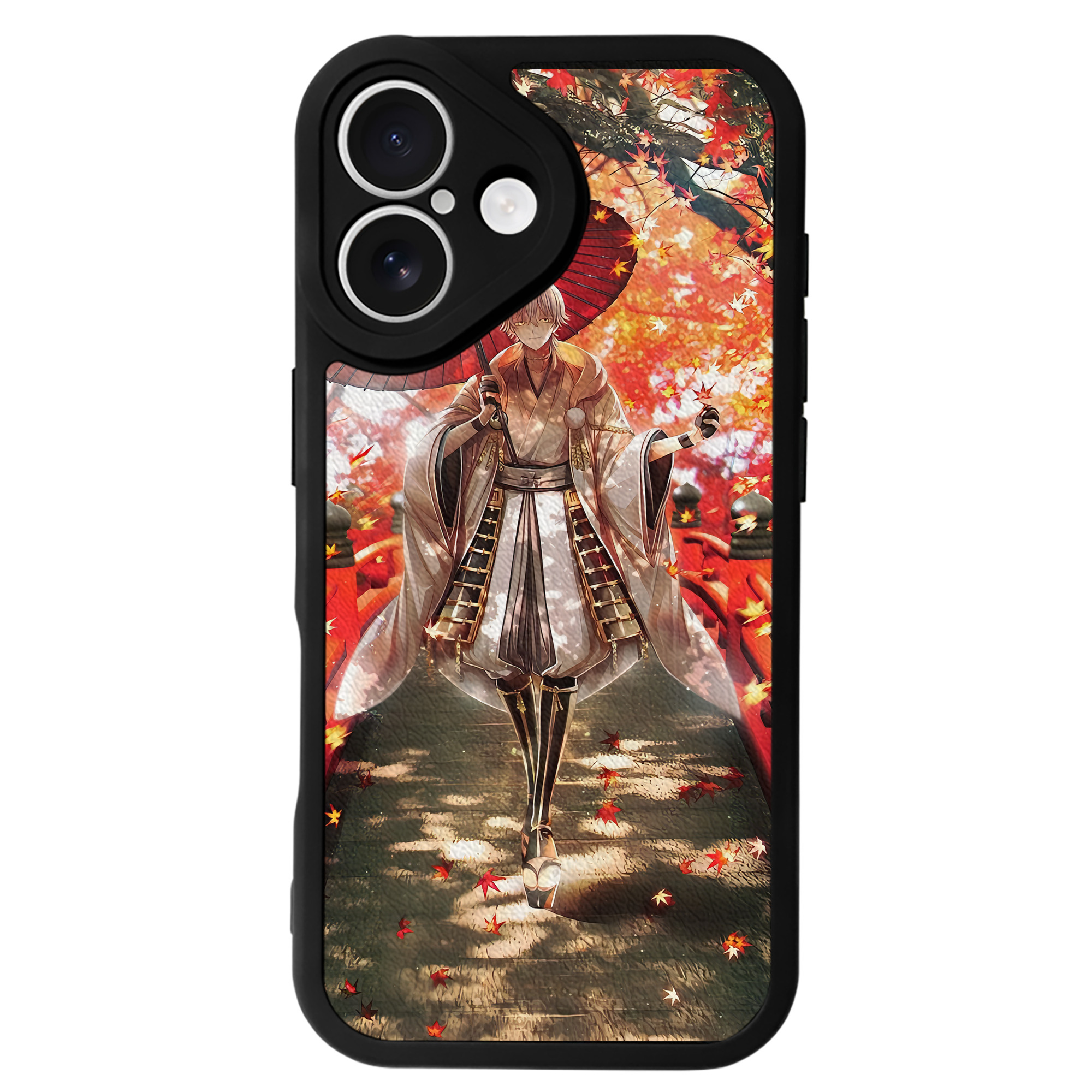 （画像用） 刀剣乱舞 Touken Ranbu 【iPhone 16シリーズ対応】シリコンスマホケース（レザー調） 材質：シリコン